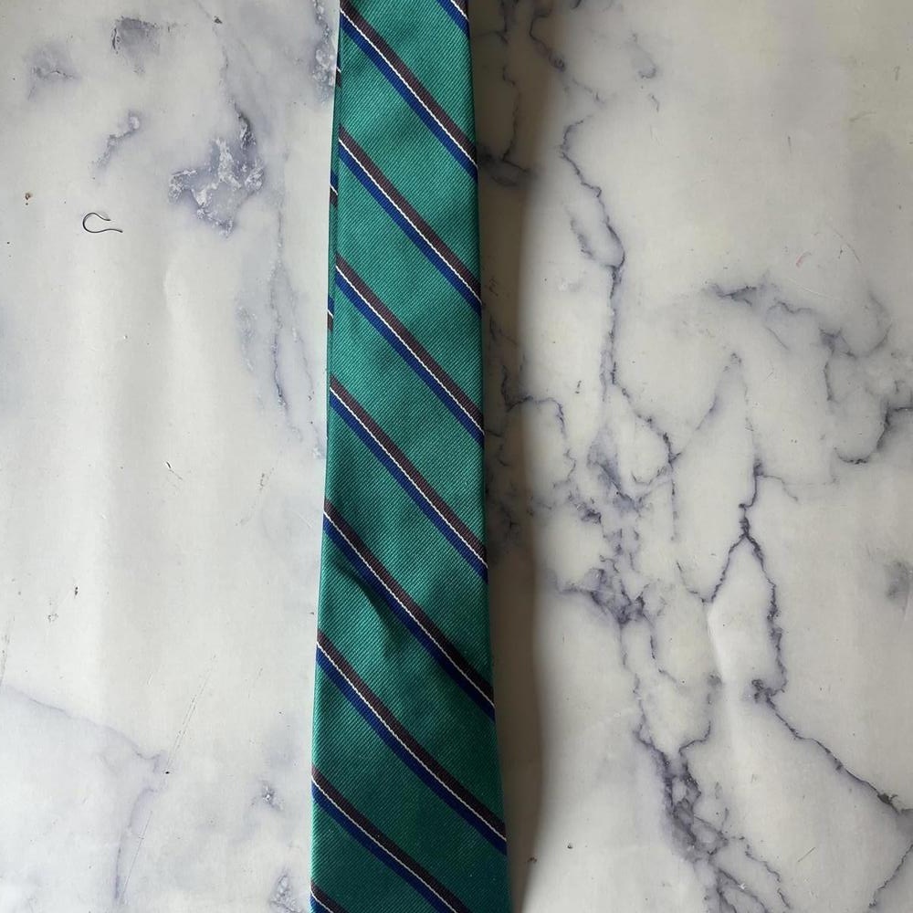 Stylish‎ Blue Striped Stafford Tie